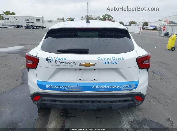 KL77LFEP2SC112120 2025 CHEVROLET TRAX White 