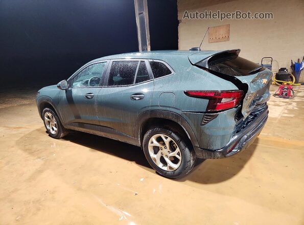 KL77LFEP4SC344914 2025 CHEVROLET TRAX Gray Rear left