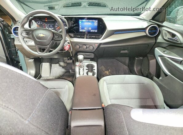 KL77LFEP4SC344914 2025 CHEVROLET TRAX Gray Dashboard view