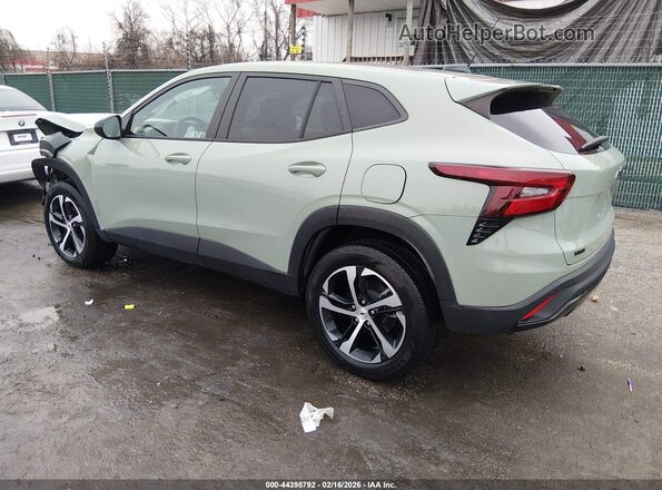 KL77LGE22RC184942 2024 CHEVROLET TRAX Green Trasero izquierdo