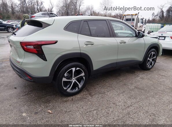 KL77LGE22RC184942 2024 CHEVROLET TRAX Green Trasero derecho