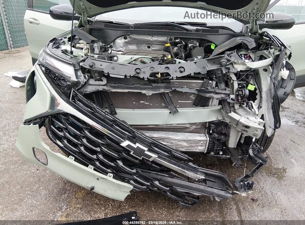 KL77LGE22RC184942 2024 CHEVROLET TRAX Green Vista frontal