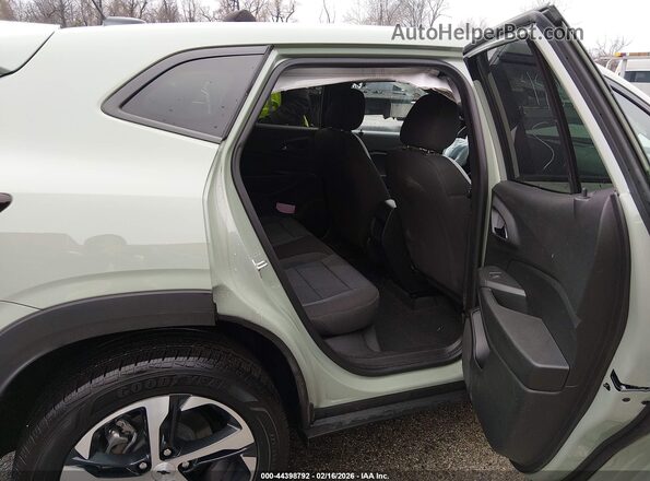 KL77LGE22RC184942 2024 CHEVROLET TRAX Green Vista de la etiqueta del VIN