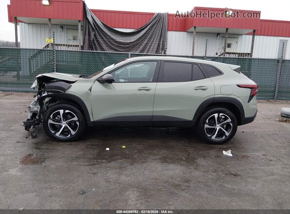 KL77LGE22RC184942 2024 CHEVROLET TRAX Green 