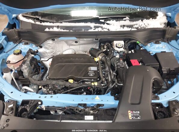 KL77LGE25RC097908 2024 CHEVROLET TRAX Blue Rear view