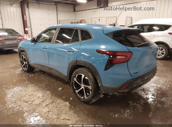 KL77LGE25RC097908 2024 CHEVROLET TRAX Blue Rear left