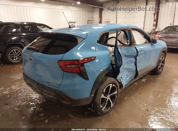 KL77LGE25RC097908 2024 CHEVROLET TRAX Blue Rear right