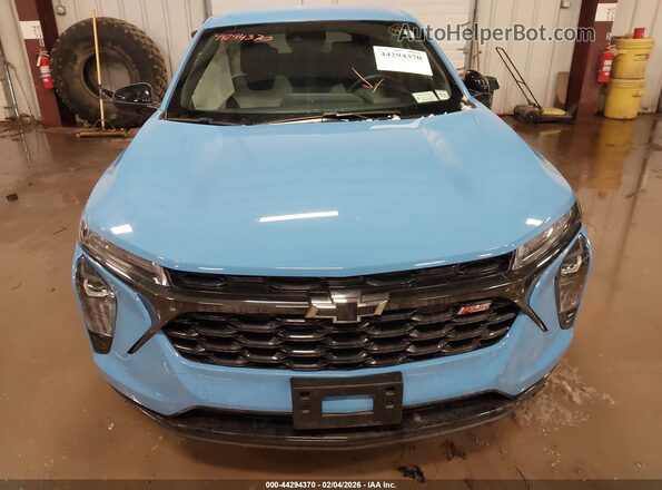 KL77LGE25RC097908 2024 CHEVROLET TRAX Blue Instrument cluster view