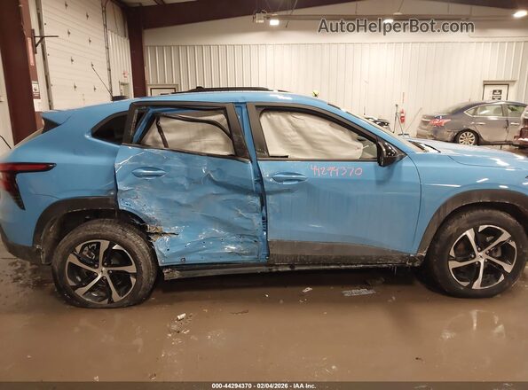 KL77LGE25RC097908 2024 CHEVROLET TRAX Blue Rear interior view