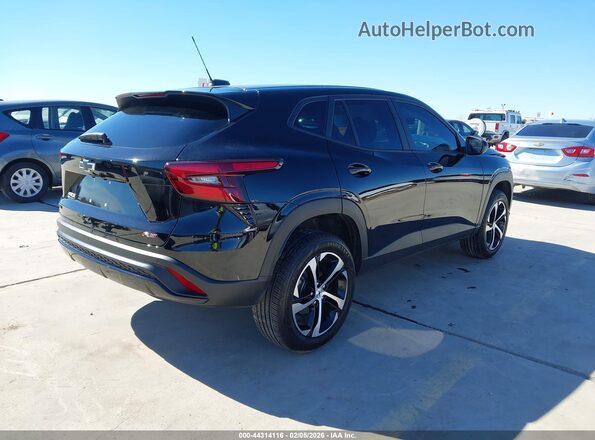 KL77LGEP8SC306124 2025 CHEVROLET TRAX Black Trasero derecho