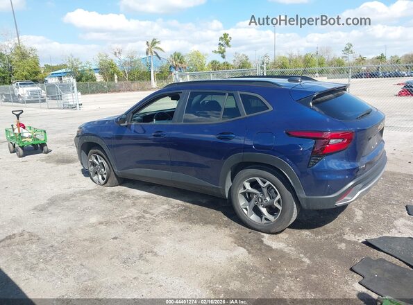 KL77LHE2XRC081810 2024 CHEVROLET TRAX Navy Հետևի ձախ