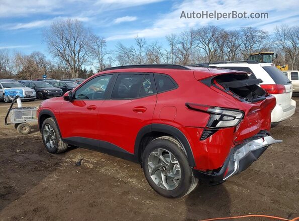 KL77LHEP1TC006156 2026 CHEVROLET TRAX Red უკანა მარცხენა