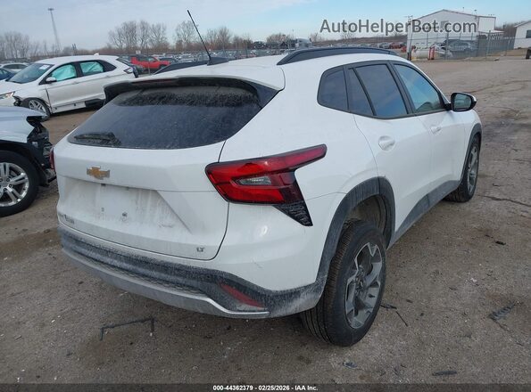 KL77LHEP3SC108654 2025 CHEVROLET TRAX White უკანა მარჯვენა