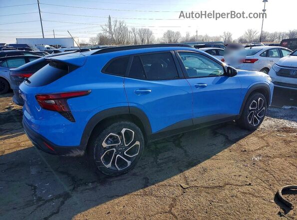 KL77LJE21RC182242 2024 CHEVROLET TRAX Blue Trasero derecho