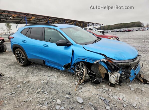 KL77LJEP2SC030794 2025 CHEVROLET TRAX Blue წინა მარჯვენა
