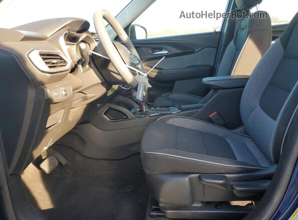 KL79MMS23PB001169 2023 CHEVROLET TRAILBLAZER Blue Widok wnętrza z przodu