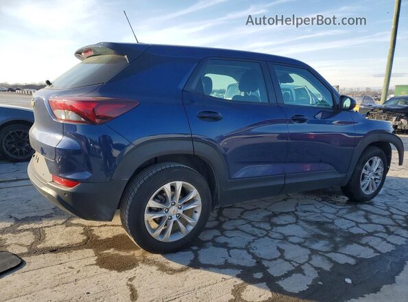 KL79MMS23PB001169 2023 CHEVROLET TRAILBLAZER Blue Tył prawy