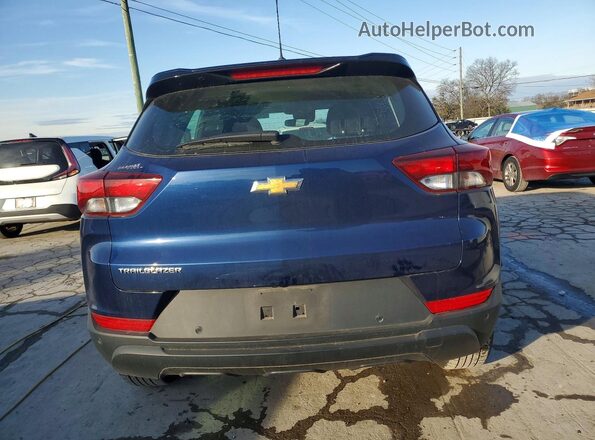 KL79MMS23PB001169 2023 CHEVROLET TRAILBLAZER Blue Widok z tyłu