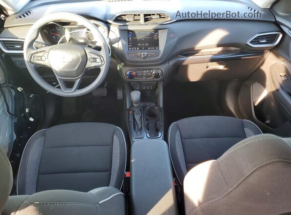 KL79MMS23PB001169 2023 CHEVROLET TRAILBLAZER Blue Widok deski rozdzielczej