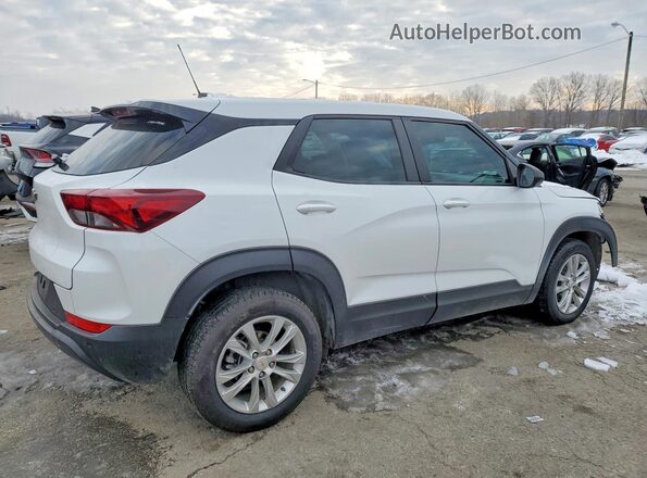 KL79MMS25MB100880 2021 CHEVROLET TRAILBLAZER White Tył prawy