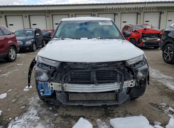 KL79MMS25MB100880 2021 CHEVROLET TRAILBLAZER White Widok z przodu