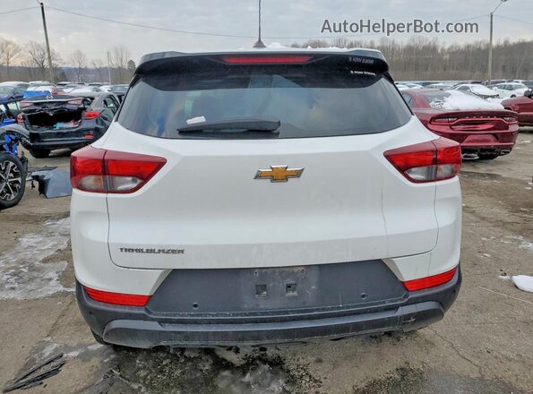 KL79MMS25MB100880 2021 CHEVROLET TRAILBLAZER White Widok z tyłu