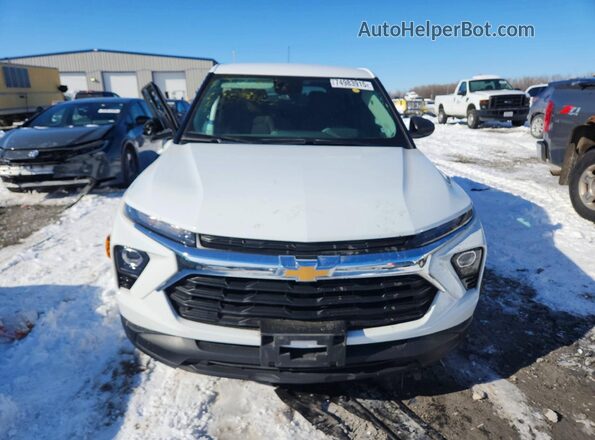 KL79MMS26RB031785 2024 CHEVROLET TRAILBLAZER White Դիմացի տեսք