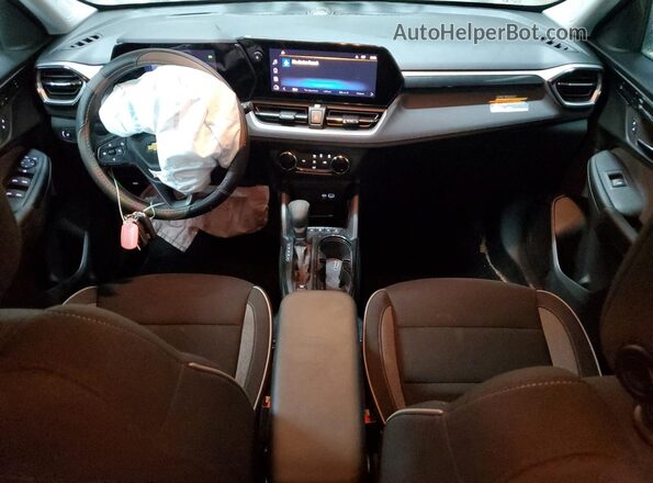 KL79MMSL8SB130767 2025 CHEVROLET TRAILBLAZER Silver Dashboard view