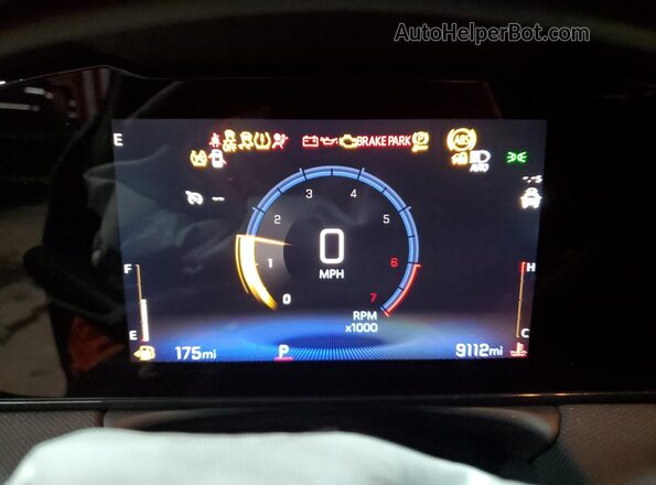 KL79MMSL8SB130767 2025 CHEVROLET TRAILBLAZER Silver Instrument cluster view