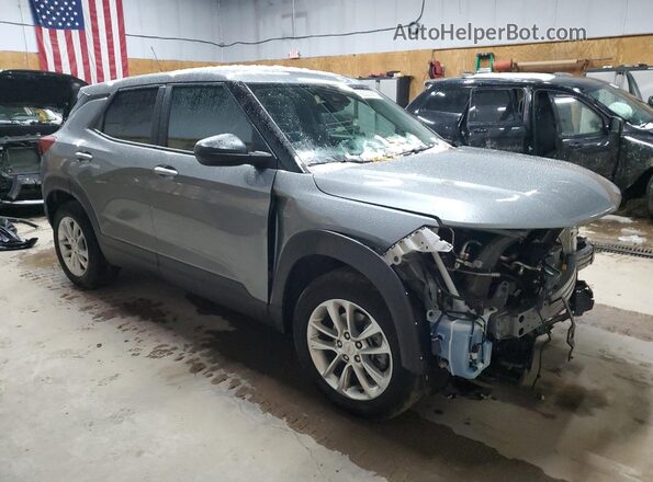 KL79MMSL8SB130767 2025 CHEVROLET TRAILBLAZER Silver Front right