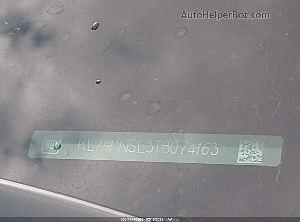 KL79MNSL3TB074163 2026 CHEVROLET TRAILBLAZER Blue 