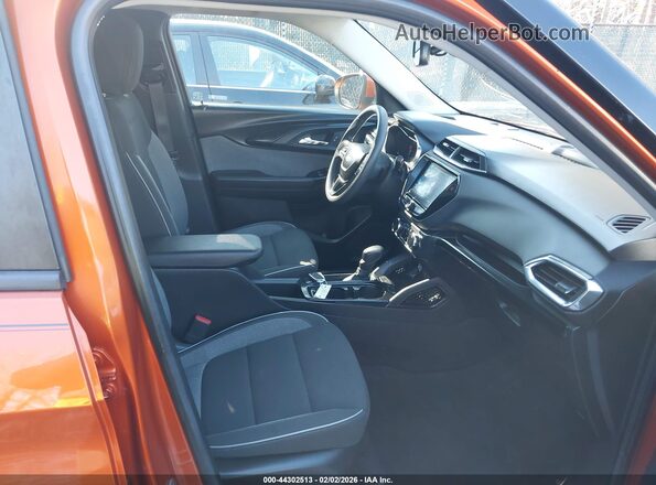 KL79MPS26NB114922 2022 CHEVROLET TRAILBLAZER Orange Widok wnętrza z przodu