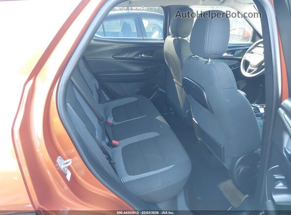 KL79MPS26NB114922 2022 CHEVROLET TRAILBLAZER Orange Widok naklejki z numerem VIN