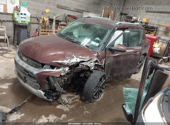 KL79MPSL0NB066956 2022 CHEVROLET TRAILBLAZER Maroon 