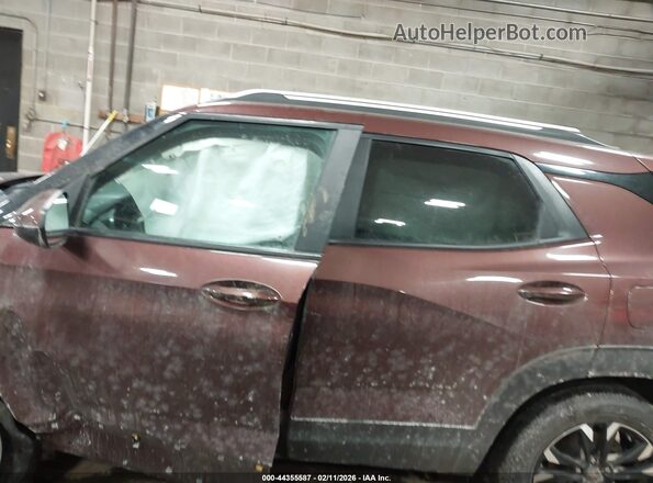 KL79MPSL0NB066956 2022 CHEVROLET TRAILBLAZER Maroon 