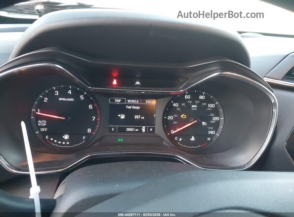 KL79MPSL8PB135458 2023 CHEVROLET TRAILBLAZER Maroon Հետևի նստատեղերի տեսք