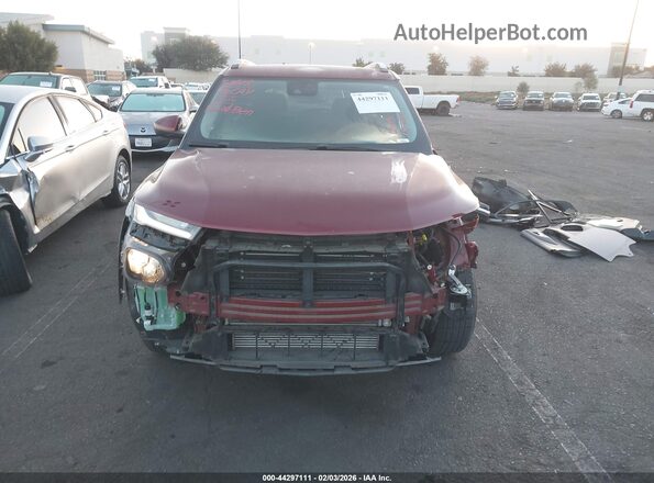 KL79MPSL8PB135458 2023 CHEVROLET TRAILBLAZER Maroon Սալոնի հետևի տեսք