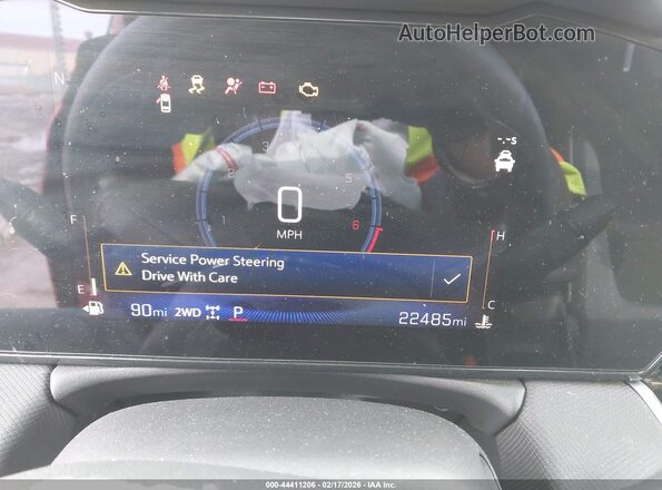 KL79MRSL0RB070412 2024 CHEVROLET TRAILBLAZER Red Вид задніх сидінь