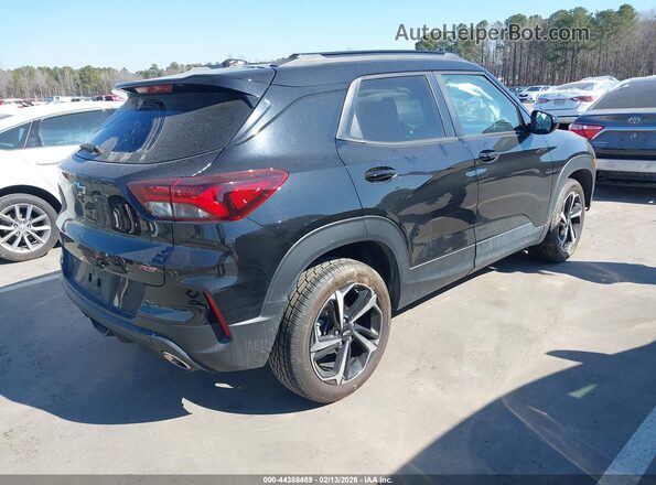 KL79MTSL1NB062150 2022 CHEVROLET TRAILBLAZER Black Trasero derecho