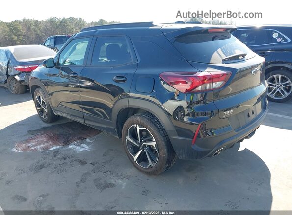 KL79MTSL1NB062150 2022 CHEVROLET TRAILBLAZER Black Trasero izquierdo