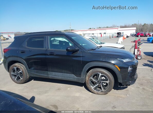 KL79MTSL1NB062150 2022 CHEVROLET TRAILBLAZER Black Vista interior trasera