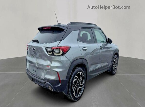 KL79MTSL2RB180696 2024 CHEVROLET TRAILBLAZER Gray Delantero derecho
