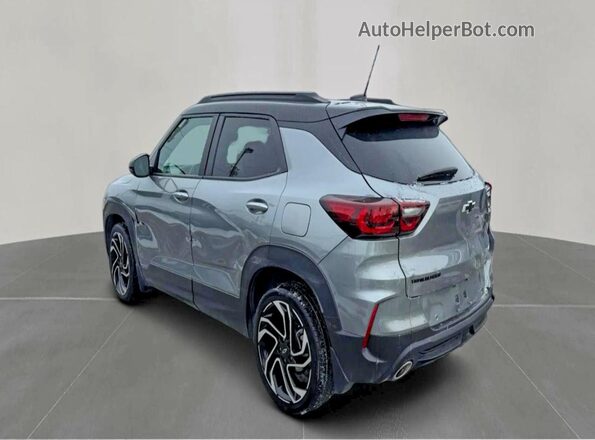 KL79MTSL2RB180696 2024 CHEVROLET TRAILBLAZER Gray Trasero derecho