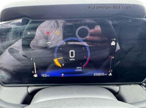 KL79MTSL2RB180696 2024 CHEVROLET TRAILBLAZER Gray Vista del salpicadero
