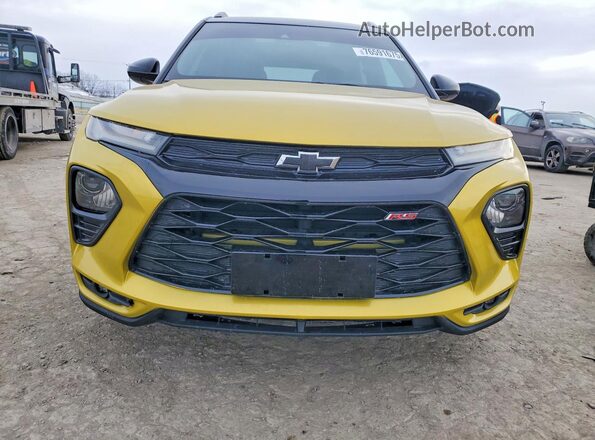KL79MTSL9PB098171 2023 CHEVROLET TRAILBLAZER Yellow 