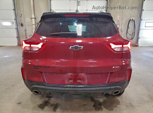 KL79MUSL0PB082267 2023 CHEVROLET TRAILBLAZER Red Vista trasera