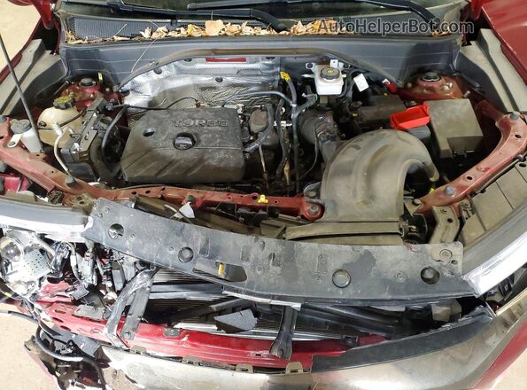 KL79MUSL0PB082267 2023 CHEVROLET TRAILBLAZER Red Vista del compartimento del motor