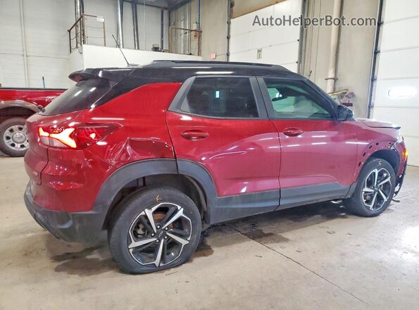 KL79MUSL0PB082267 2023 CHEVROLET TRAILBLAZER Red Trasero derecho
