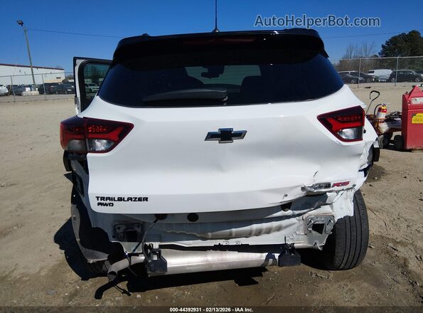 KL79MUSL2MB127236 2021 CHEVROLET TRAILBLAZER White Front view