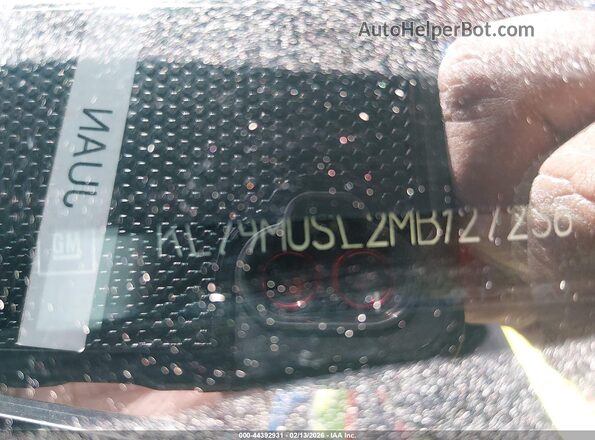 KL79MUSL2MB127236 2021 CHEVROLET TRAILBLAZER White 